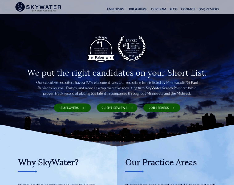 Skywatersearch.com thumbnail