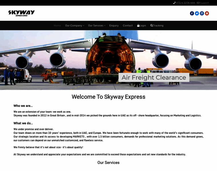 Skywayexpress.co thumbnail