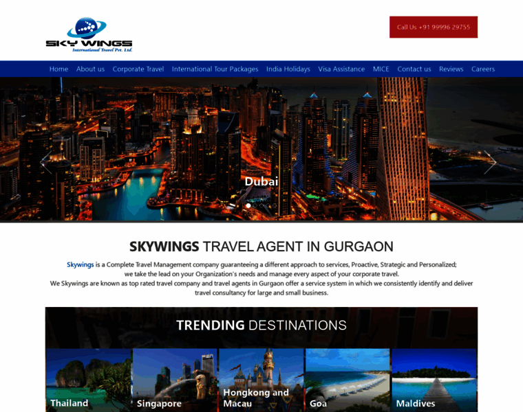 Skywings.co.in thumbnail