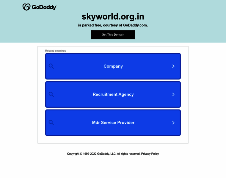 Skyworld.org.in thumbnail