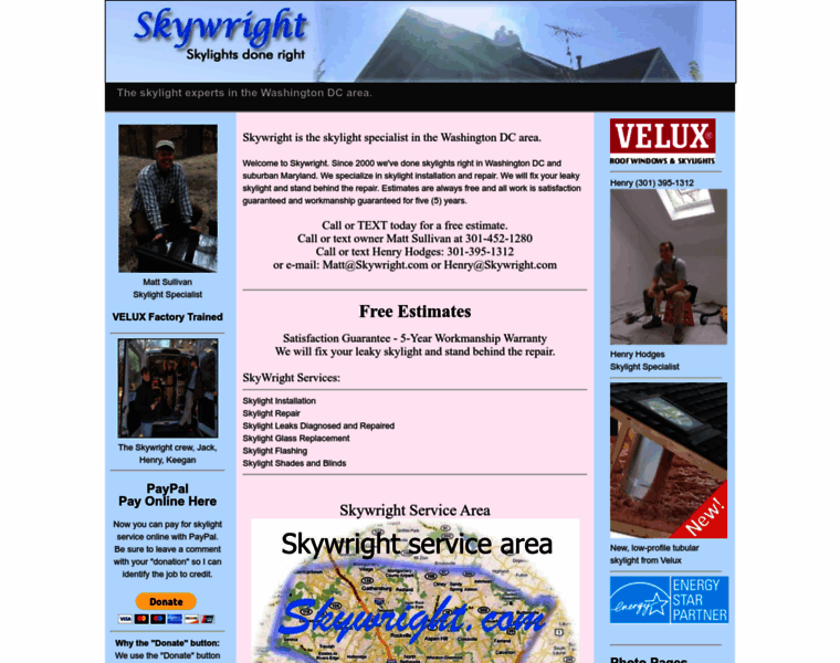 Skywright.com thumbnail
