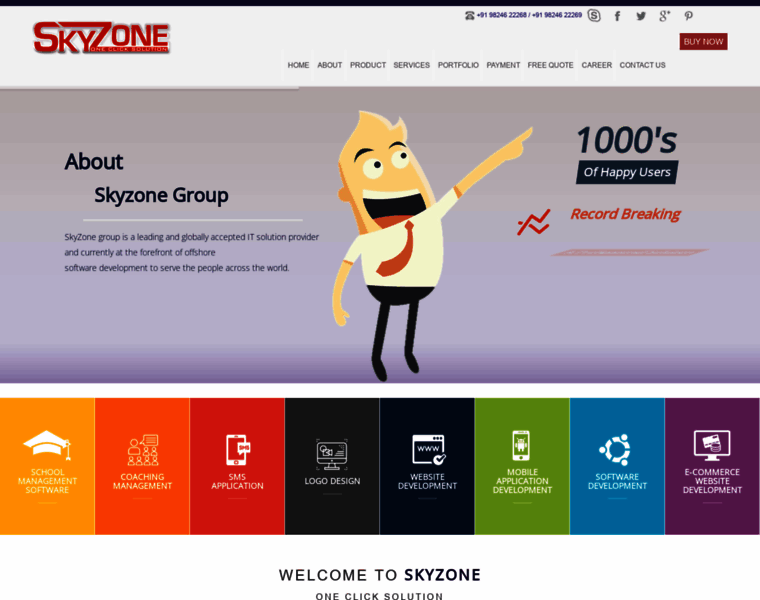 Skyzonegroup.com thumbnail