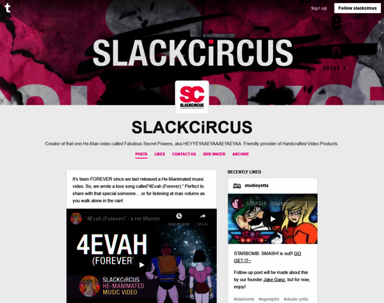 Slackcircus.com thumbnail