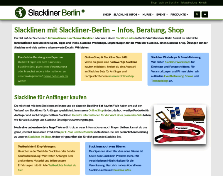 Slackliner-berlin.de thumbnail Slackliner-berlin.de thumbnail