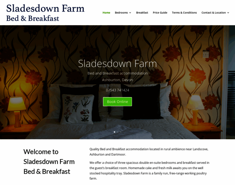 Sladesdownfarm.co.uk thumbnail