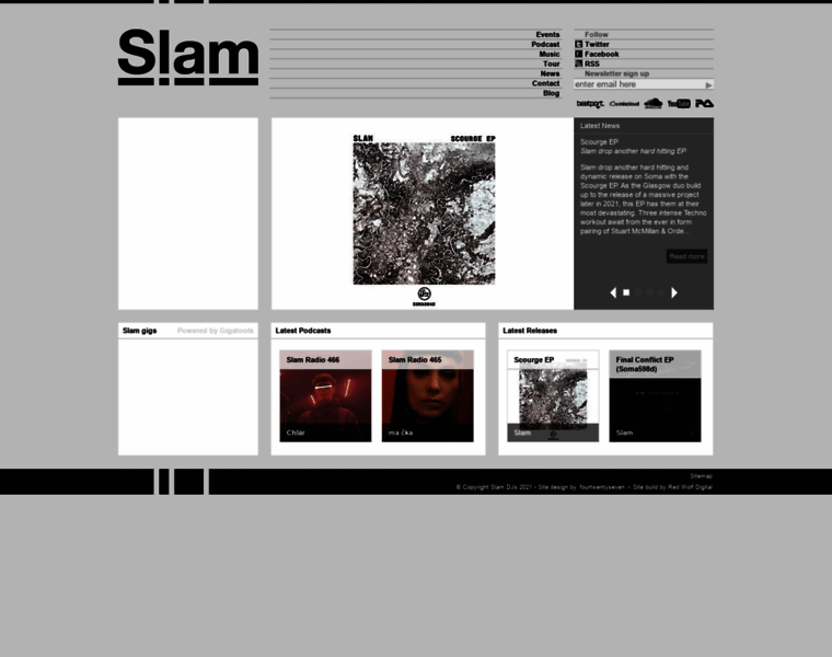 Slam-djs.com thumbnail