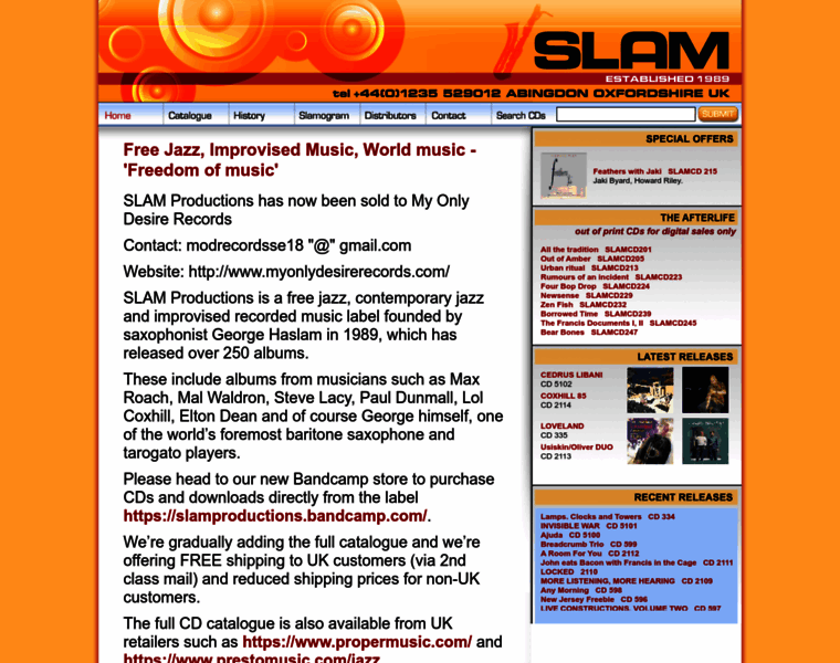 Slamproductions.net thumbnail