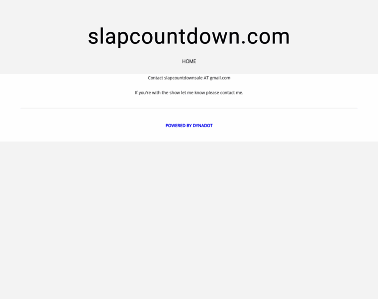 Slapcountdown.com thumbnail