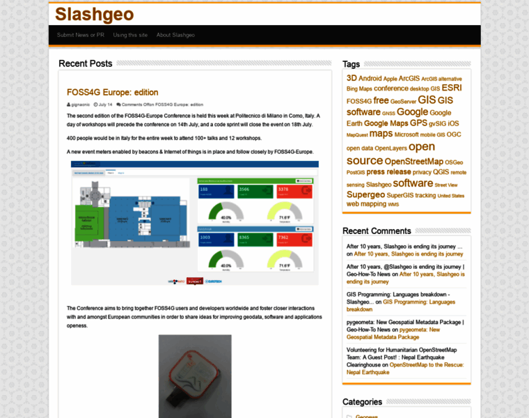 Slashgeo.org thumbnail