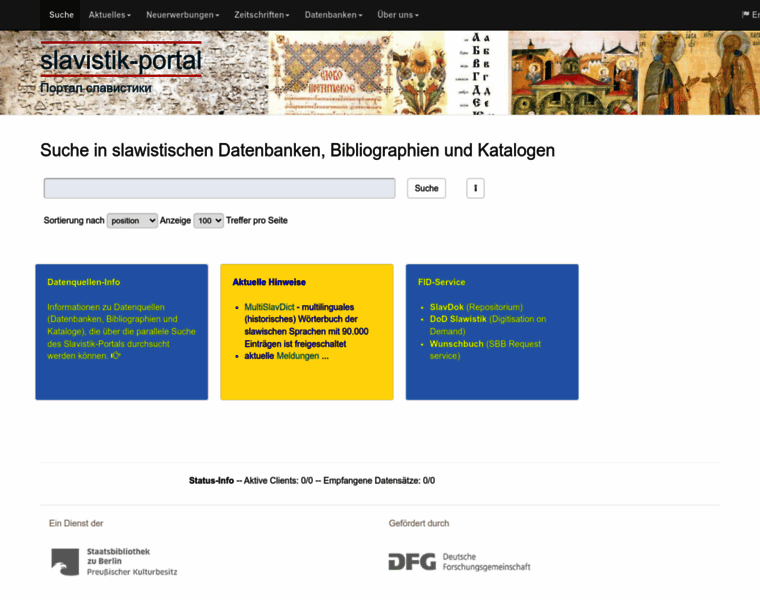Slavistik-portal.de thumbnail