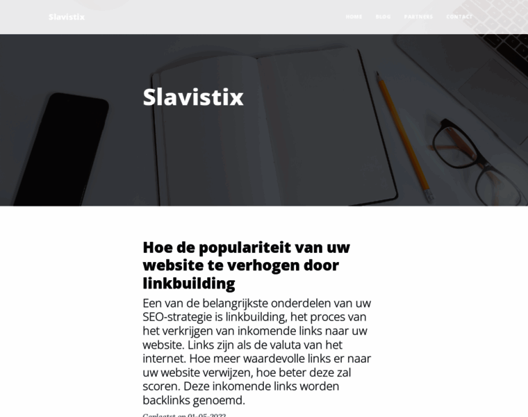 Slavistix.nl thumbnail