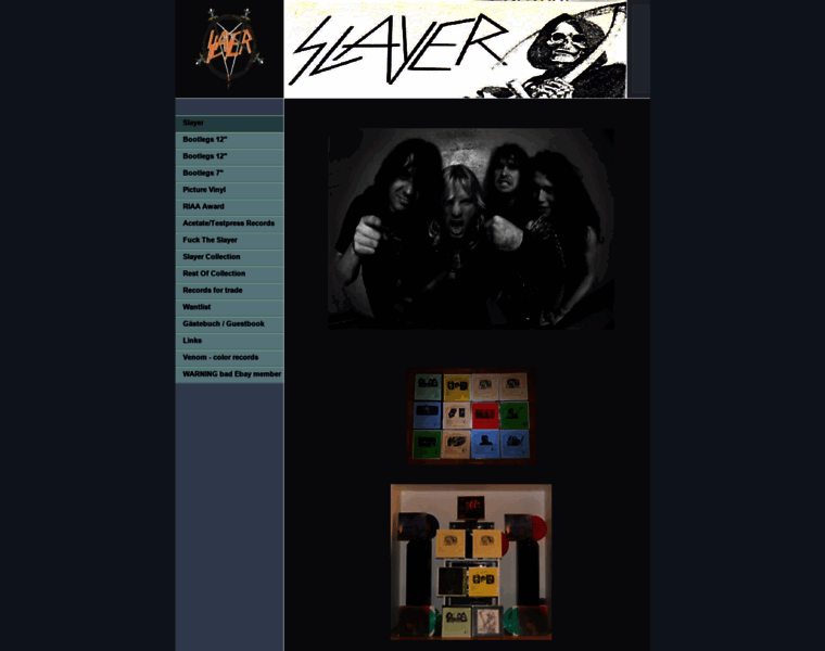 Slayer-bootlegs.de thumbnail