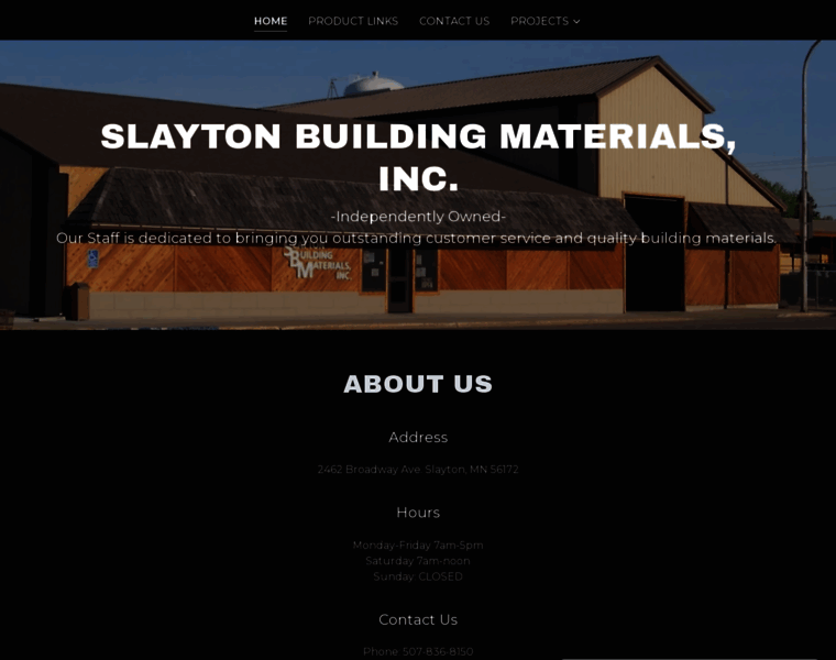 Slaytonbuildingmaterials.com thumbnail
