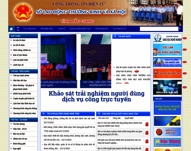 Sldtbxh.bacgiang.gov.vn thumbnail