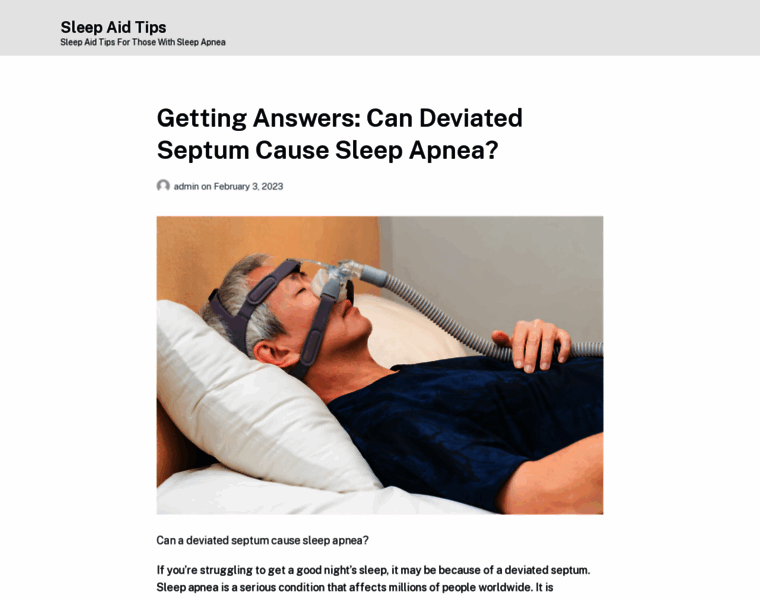 Sleep-aid-tips.com thumbnail