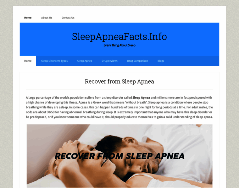 Sleepapneafacts.info thumbnail