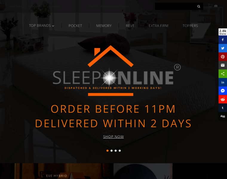 Sleeponline.co.uk thumbnail