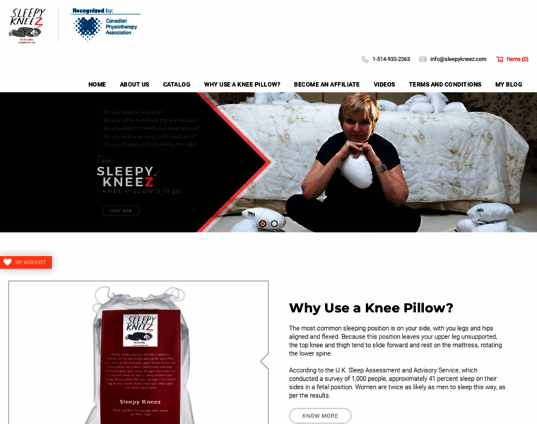 Sleepykneez.com thumbnail