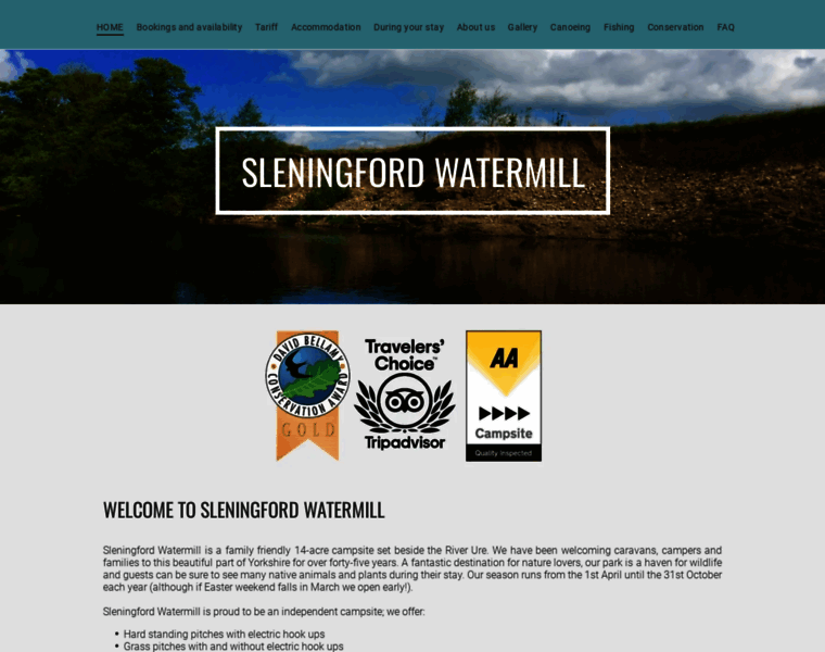 Sleningfordwatermill.co.uk thumbnail