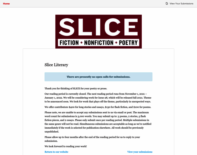 Slice.submittable.com thumbnail