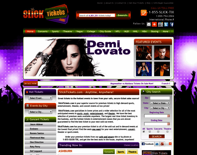 Slicktickets.com thumbnail Slicktickets.com thumbnail