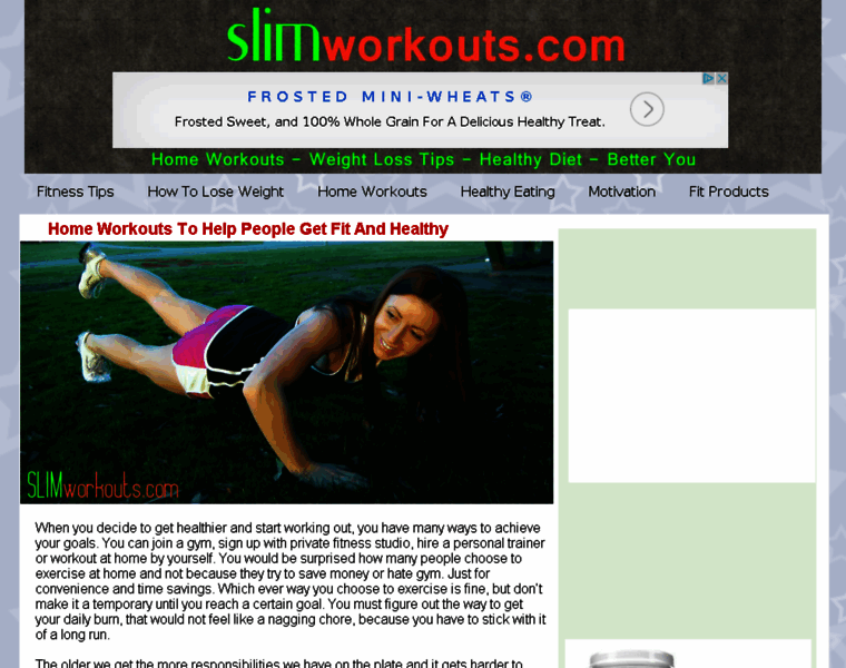 Slimworkouts.com thumbnail