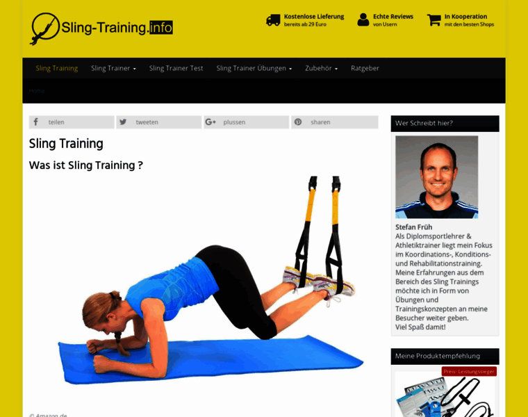 Sling-training.info thumbnail