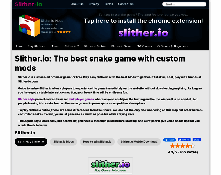 Slither-io.com thumbnail