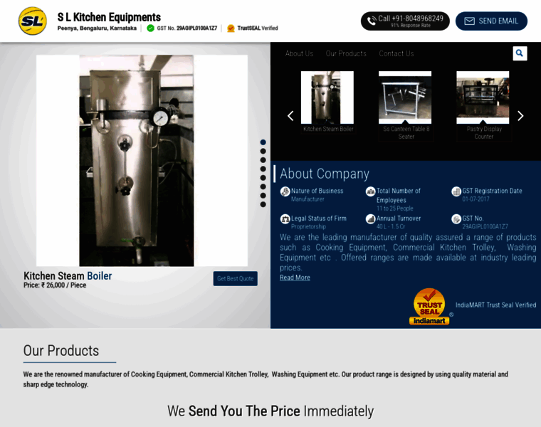 Slkitchenequipments.in thumbnail Slkitchenequipments.in thumbnail