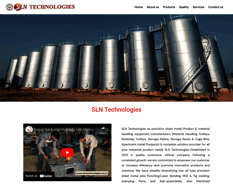 Slntechnologies.co.in thumbnail