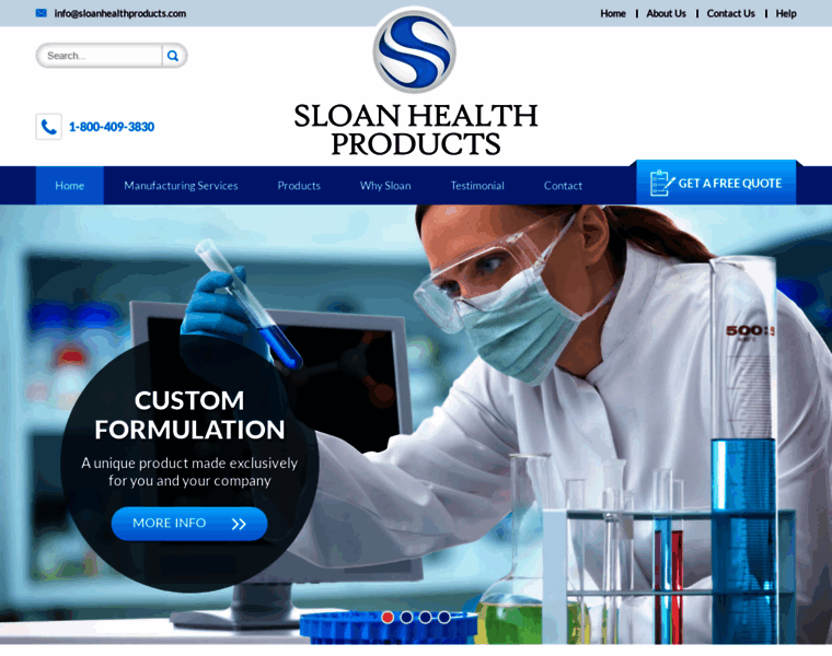 Sloanhealthproducts.com thumbnail