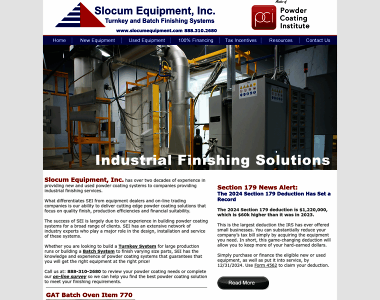 Slocumequipment.com thumbnail