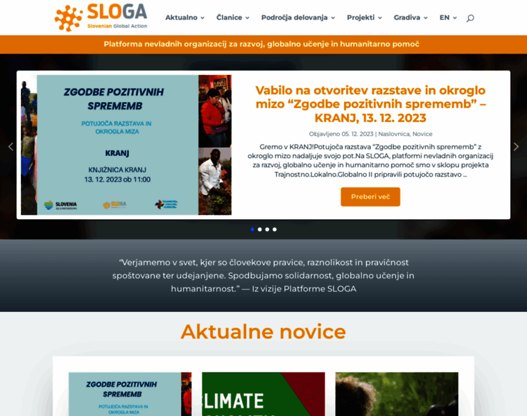 Sloga-platform.org thumbnail