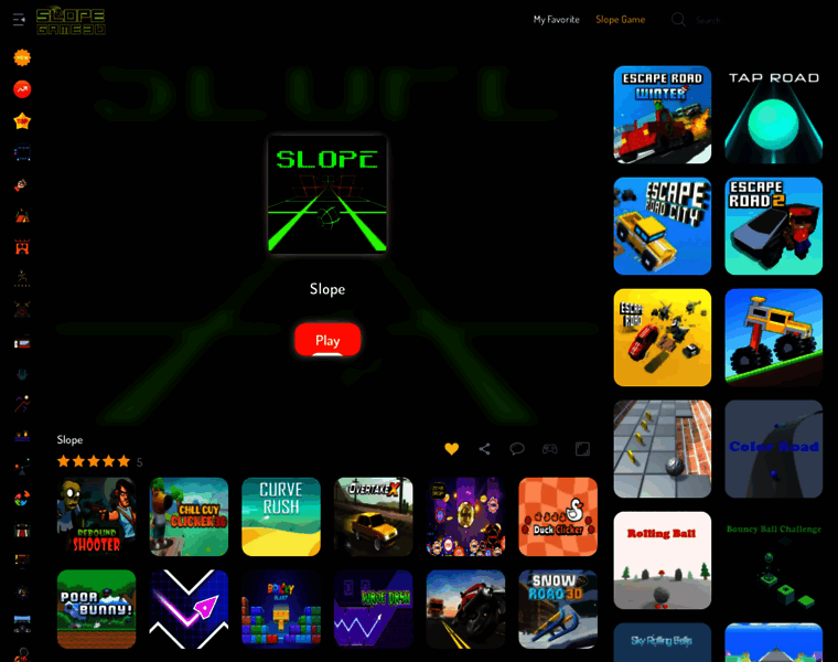 Slope-game3d.io thumbnail