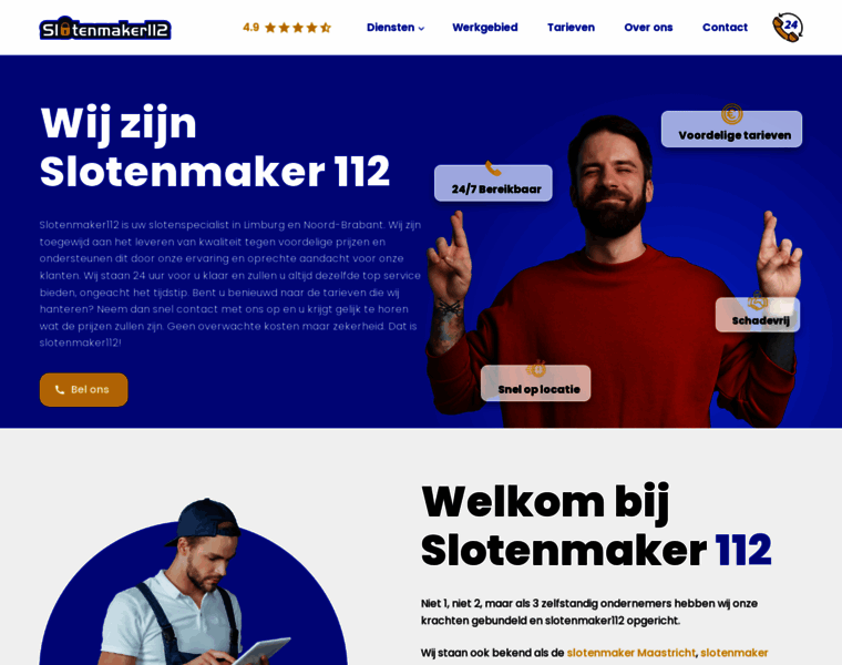 Slotenmaker112.nl thumbnail