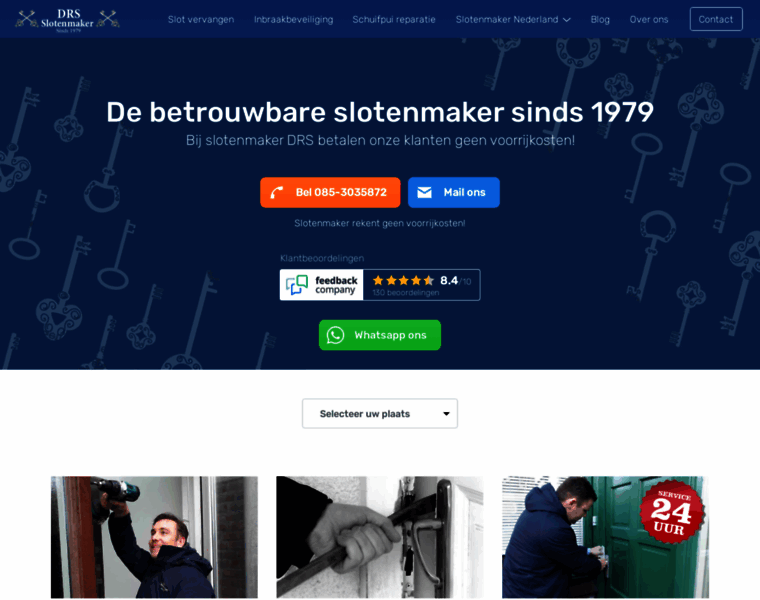 Slotenmakerdrs.nl thumbnail