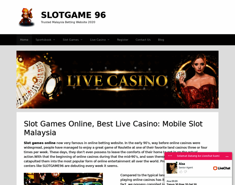 Slotgame96.com thumbnail