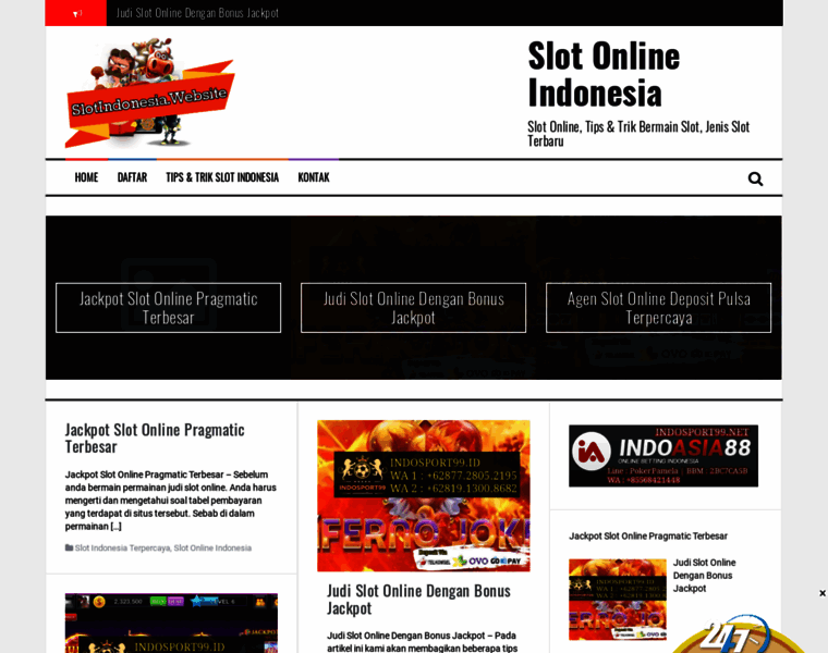 Slotindonesia.website thumbnail