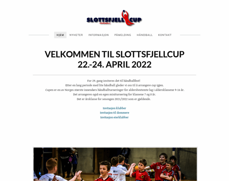 Slottsfjellcup.no thumbnail