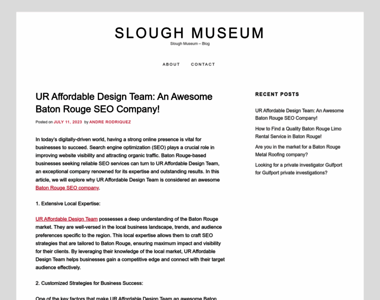 Sloughmuseum.org thumbnail