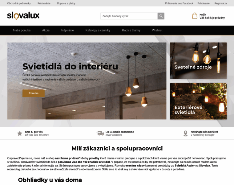 Slovalux.sk thumbnail