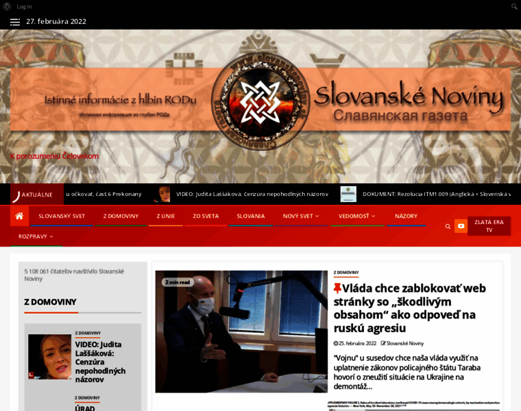 Slovanskenoviny.sk thumbnail