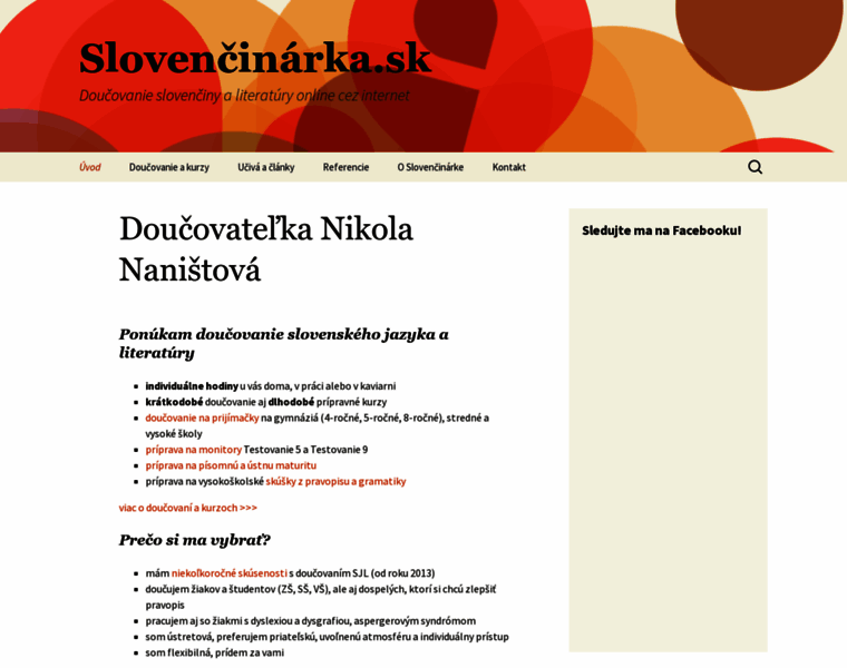 Slovencinarka.sk thumbnail