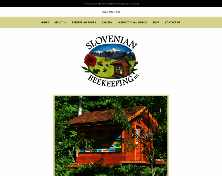 Slovenianbeekeeping.com thumbnail