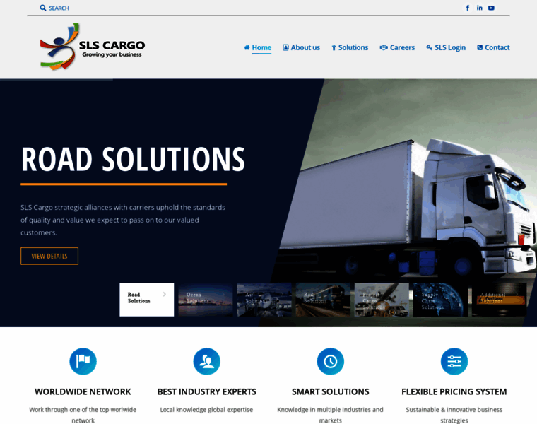 sls-cargo.com at WI. SLS Cargo – Home