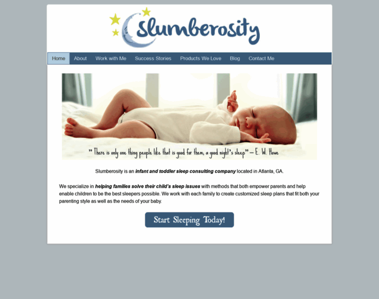 Slumberosity.com thumbnail