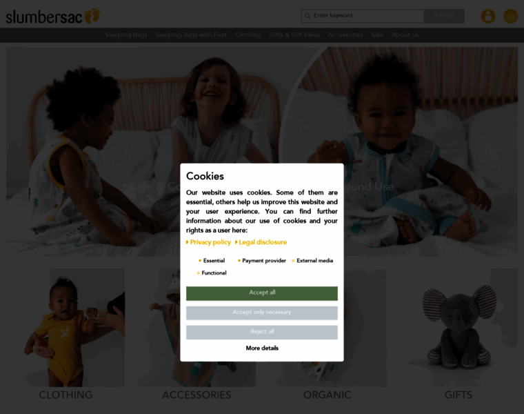 Slumbersac.co.uk thumbnail