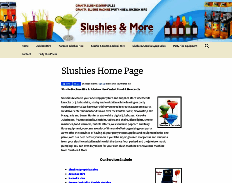 Slushiesandmore.com.au thumbnail