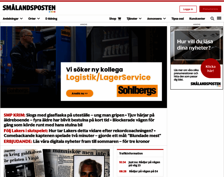 Smalandsposten.se thumbnail