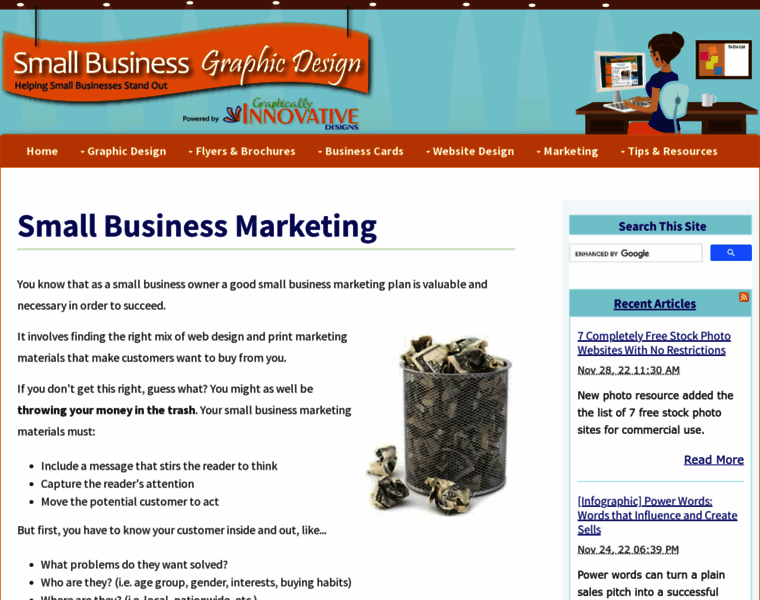 Small-business-graphic-design.com thumbnail